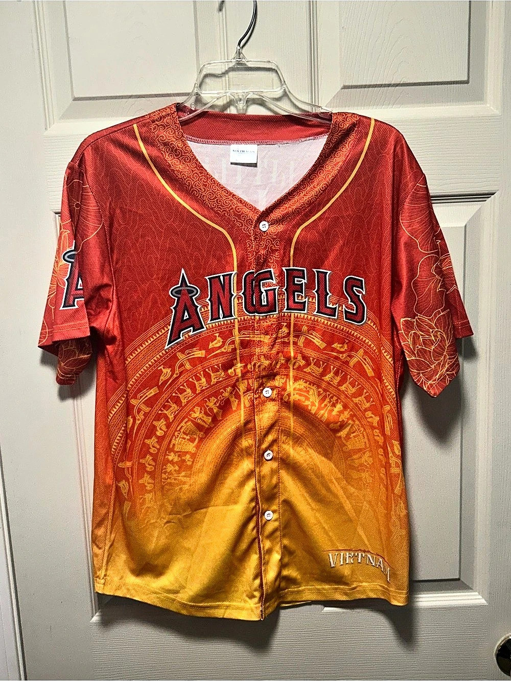 Sixth Man Los Angeles Angels Little Saigon Vietnam jersey Baseball Jersey SGA